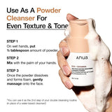ANUA Rice Enzyme Brightening Cleansing Powder 40g, imported from the UK