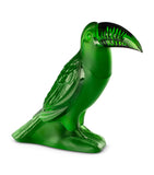Lalique crystal toucan sculpture 26.5cm, UK version