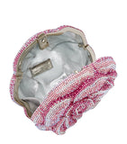 Judith Leiber Rose Romance clutch bag - British product