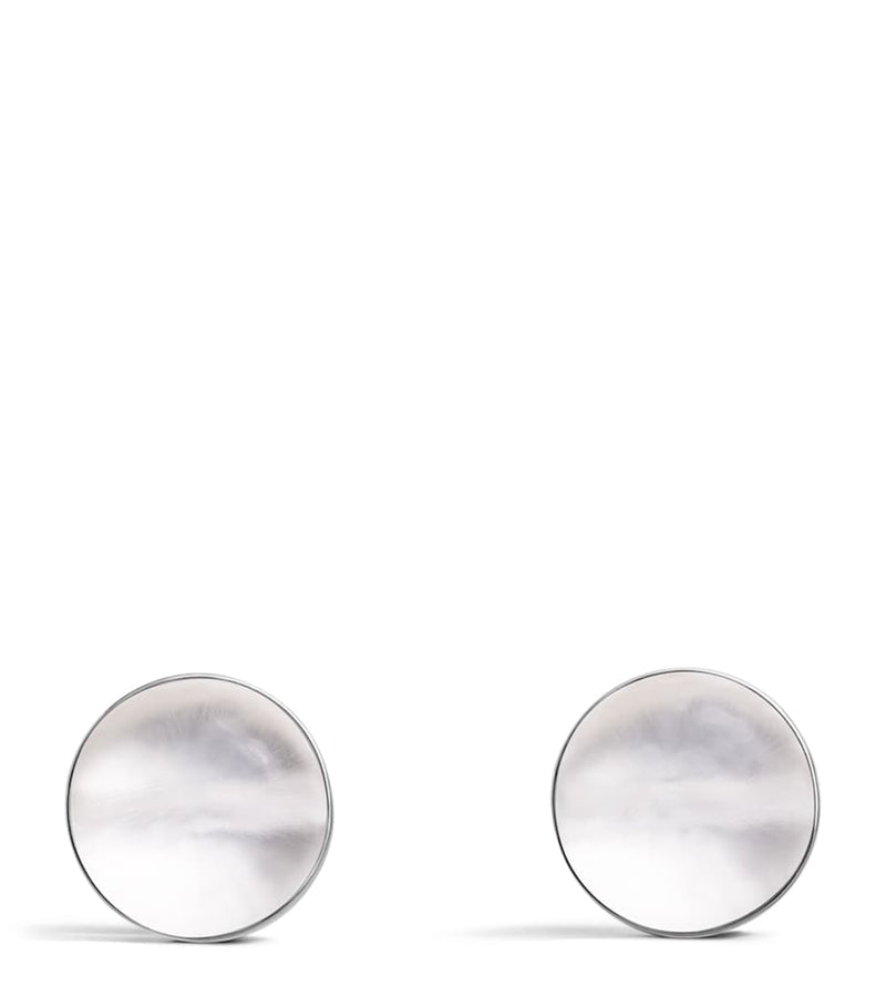 Alaïa glass sphere earrings 3cm, imported from the UK