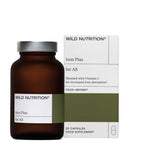 Wild Nutrition Food-Grown Iron Plus 30 capsules, imported from the UK