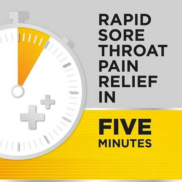 Strepsils Triple Action Honey & Lemon Throat Lozenges 24s GOODS Superdrug