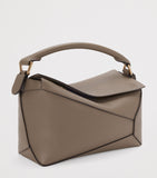LOEWE small leather Puzzle Edge top-handle bag (British brand)