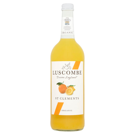 Luscombe Organic St Clements Sparkling Water 74cl GOODS Sainsburys   