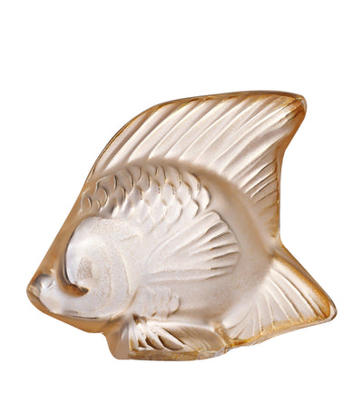 Harrods Lalique Fish Sculpture Glass Home Decor- Buy online at McGrocer