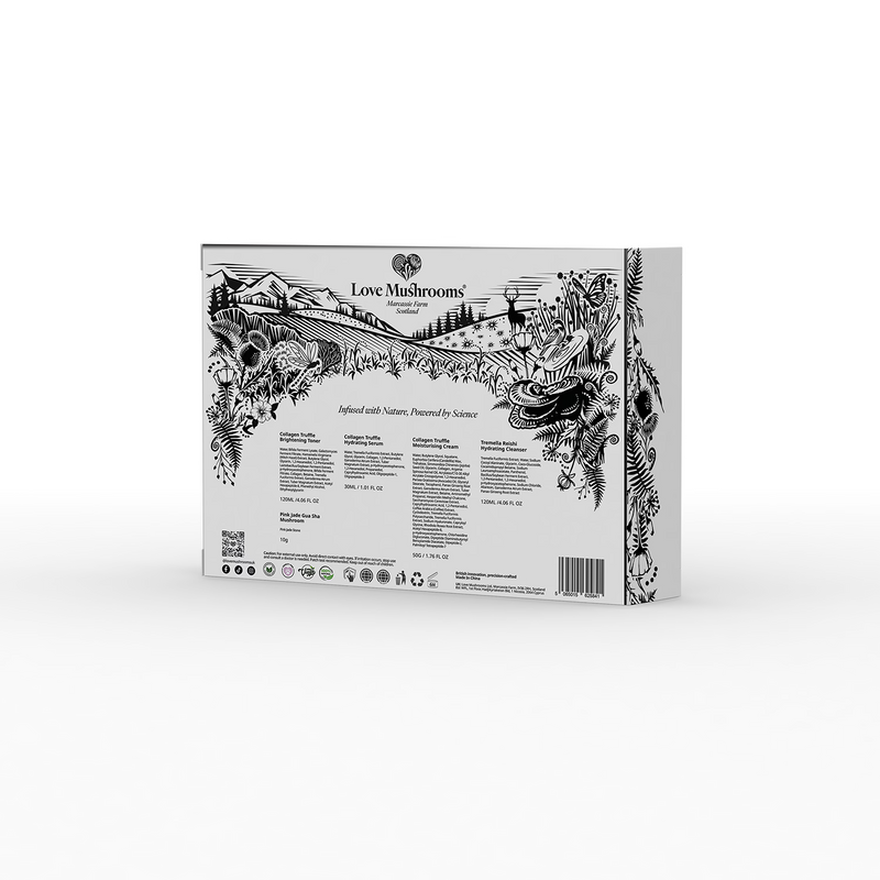Love Mushrooms Collagen Truffle Gift Set - British product