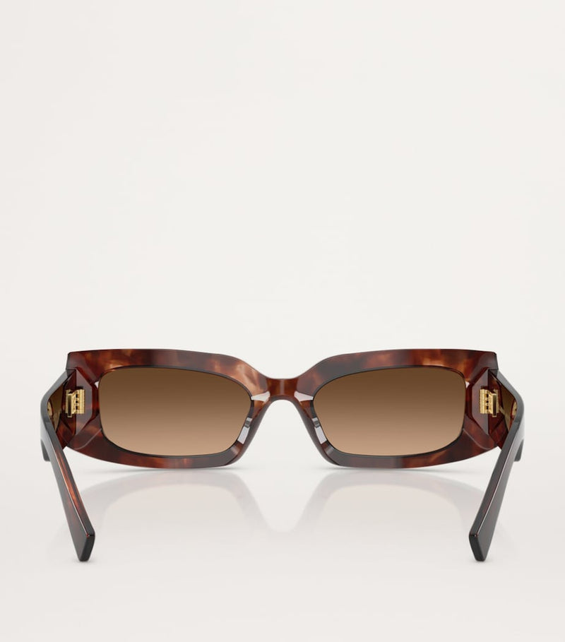 Dolce & Gabbana acetate rectangular sunglasses, UK version