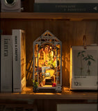 Robotime Wooden Flower House Booknook kit, imported from the UK