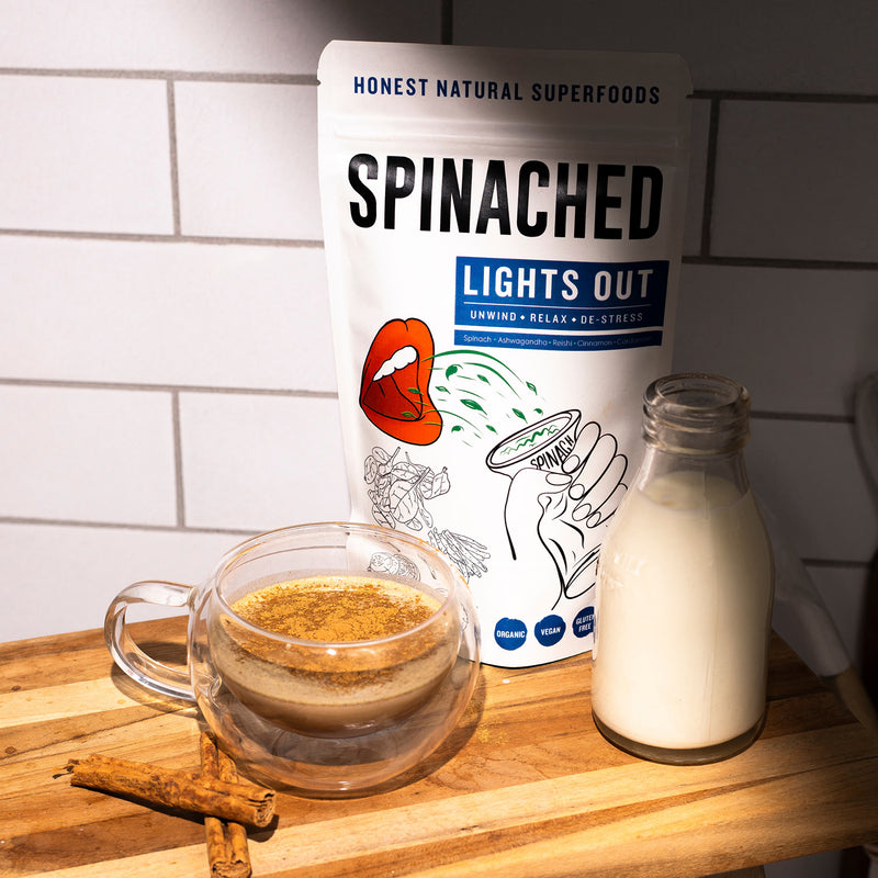 Spinached Lights Out superfood powder 200g - British product