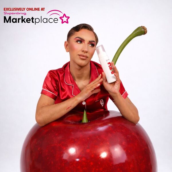 Glowjob Dark-Er Cherry tanning mousse 200ml (British brand)