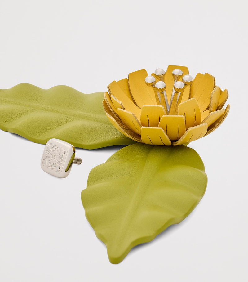 LOEWE leather flower pin from Paula's Ibiza, UK version