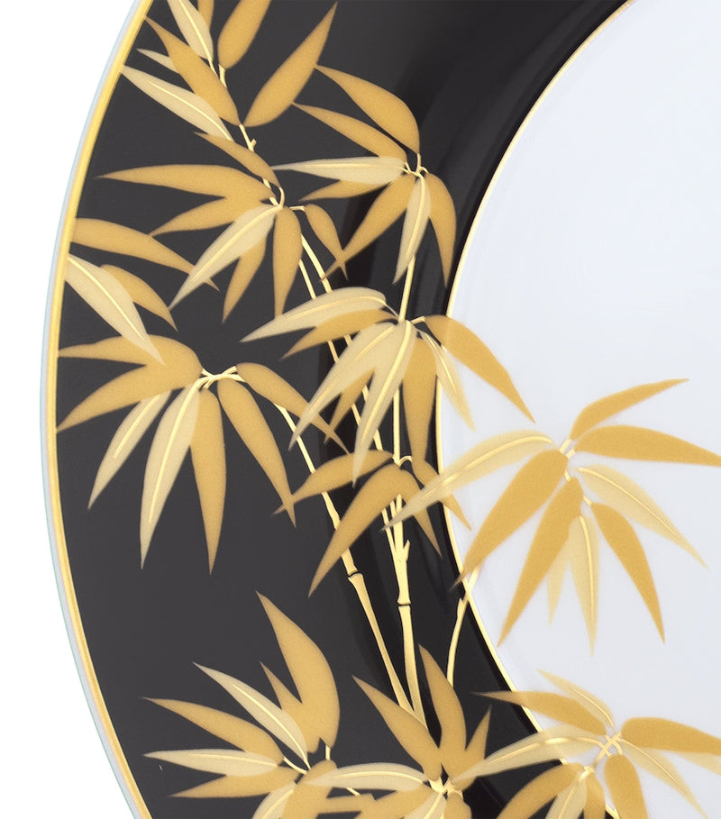 Meissen dinner plate golden bamboo 30cm - British product