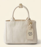 Prada cotton canvas mini Jardinière tote bag, UK version