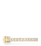 Messika Gatsby ear cuff in yellow gold with 0.14ct diamonds, imported from the UK