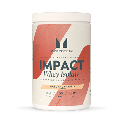 Myprotein Impact Whey Isolate Naturlig Vaniljeproteinpulver 480g