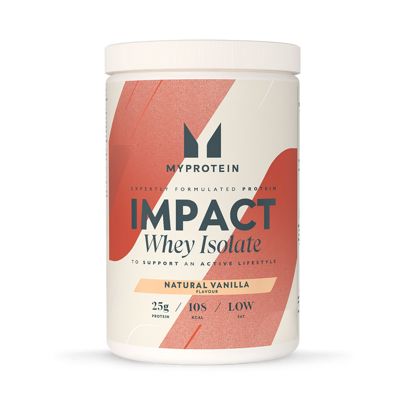 Myprotein whey isolate natural vanilla protein powder 480g, imported from the UK