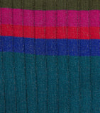 Paul Smith ribbed stripe organic cotton socks - British product