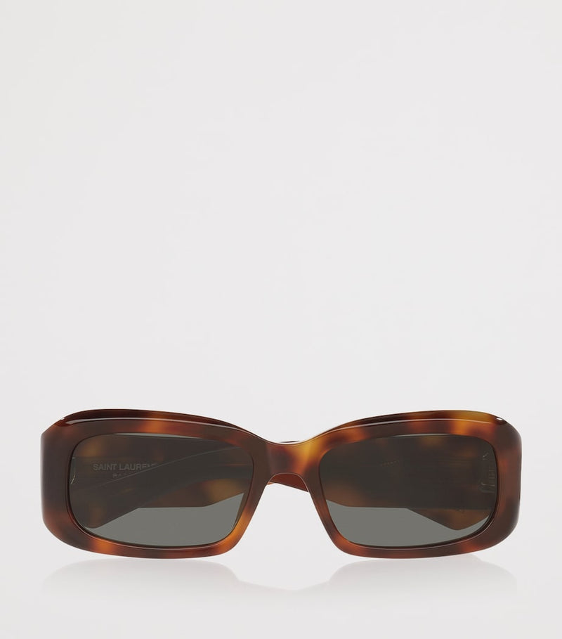 Saint Laurent acetate rectangle sunglasses (British brand)