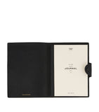 Anya Hindmarch A5 leather journal with Eyes motif and refillable paper pad - British product
