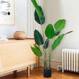 Livingandhome Artificial Banana Leaf Tree 180cm, UK version