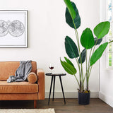 Livingandhome Artificial Banana Leaf Tree 180cm, UK version