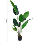 Livingandhome Artificial Banana Leaf Tree 180cm, UK version