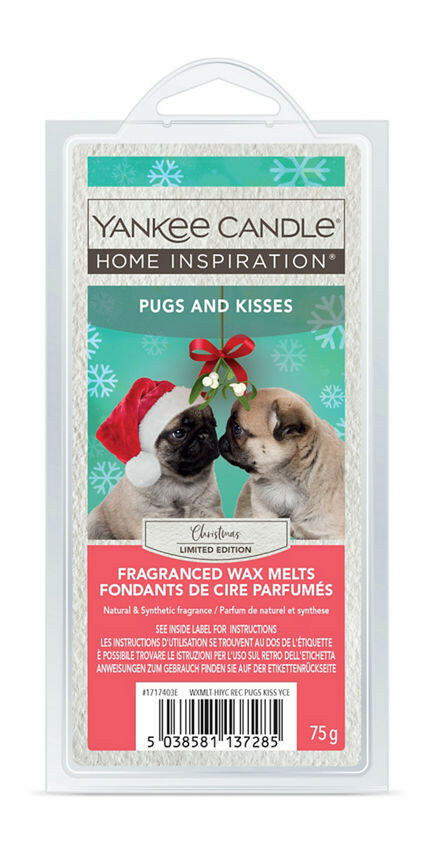 Yankee Candle Home Inspiration Pugs & Kisses Wax Melt General Household ASDA