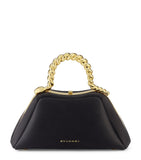 Bvlgari Satin Serpentine Mini Top-Handle Bag, imported from the UK