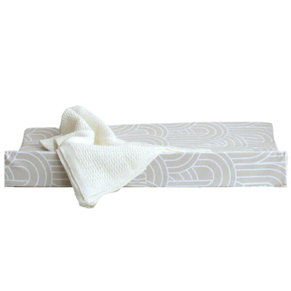 The Tiny Bed Co. Anti-Roll Changing Mat Melbourne Greige (British brand)