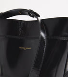 Claudie Pierlot Solveig bag in patent leather, imported from the UK
