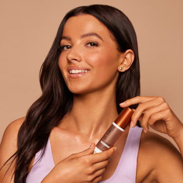 St Moriz Glow Serum Bronzing Face Drops 25ml (British brand)