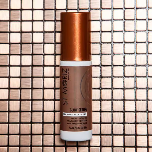 St Moriz Glow Serum Bronzing Face Drops 25ml (British brand)