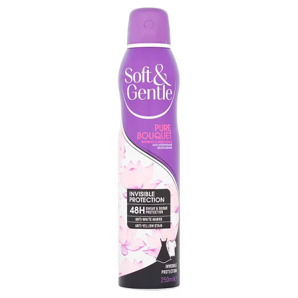 DNR soft and gentle invisible deodorant spray, UK version