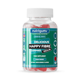 Holland & Barrett Nutrigums Happy Fibre Inulin Mixed Berry Prebiotic Fibre Gummies 60 Gummies- Buy online at McGrocer