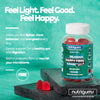 Nutrigums Happy Fibre Inulin gummies 60 count, imported from the UK