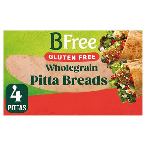 BFree Stone Baked Wholegrain Pitta Bread 4 x 55g