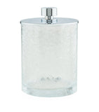 ZODIAC large cracked crystal jar (British brand)
