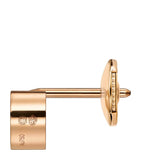 Chopard rose gold diamond single earring, imported from the UK
