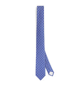 Harrods Giorgio Armani Silk Monogram Embroidery Tie- Buy online at McGrocer