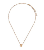 Pomellato rose gold diamond pendant necklace, imported from the UK
