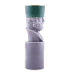 Ginori 1735 Il Letterato porcelain candle holder 23cm, UK version