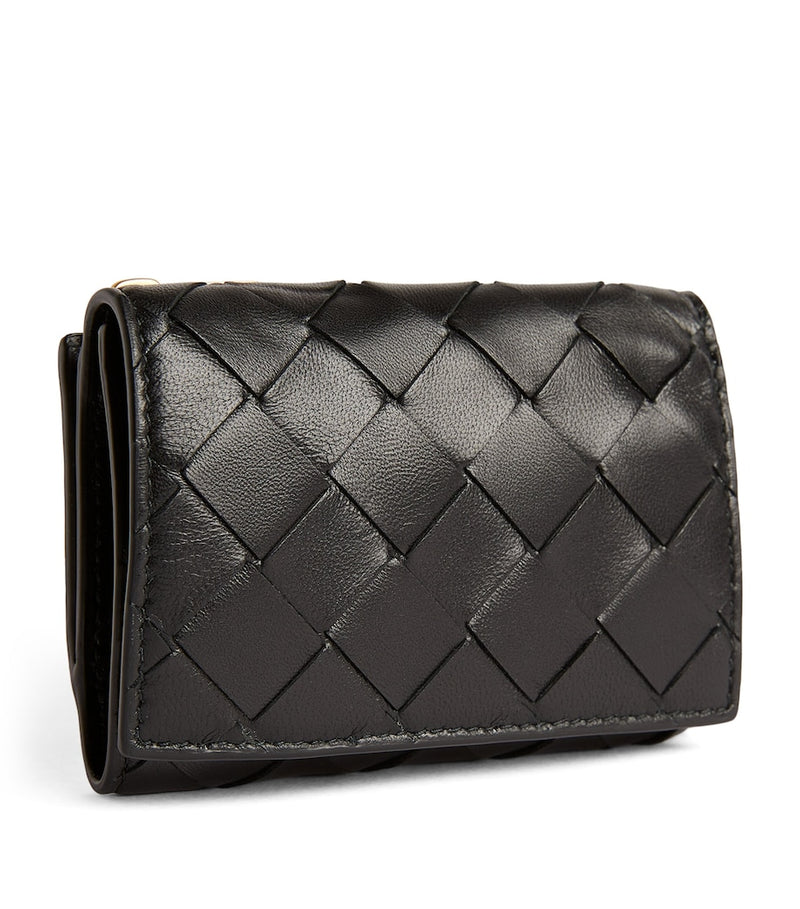 Bottega Veneta Intrecciato trifold wallet (British brand)