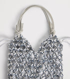 STAUD embellished Kelly mini bag, imported from the UK