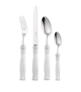 Harrods Christofle Pompon Silver-Plated 4-Piece Cutlery Set- Buy online at McGrocer