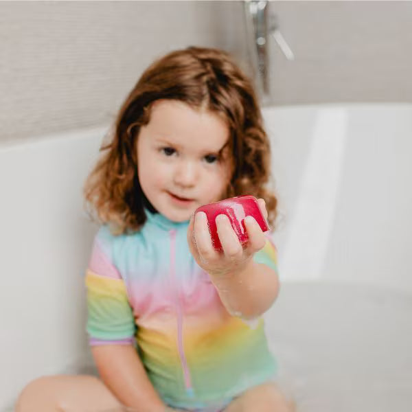 Kids Stuff Wobbly Wash Pink Strawberry 100g, UK version