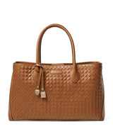 Harrods Aspinal of London Leather Tote Bag- Buy online at McGrocer