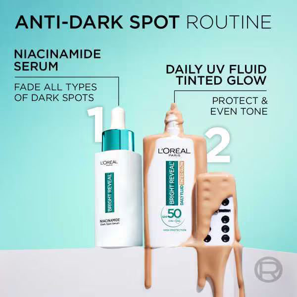 L'Oréal Paris Daily Fluid Tinted Bronze 50ml, UK version