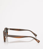 Oliver Peoples Eyles square sunglasses mirrored lenses, imported from the UK