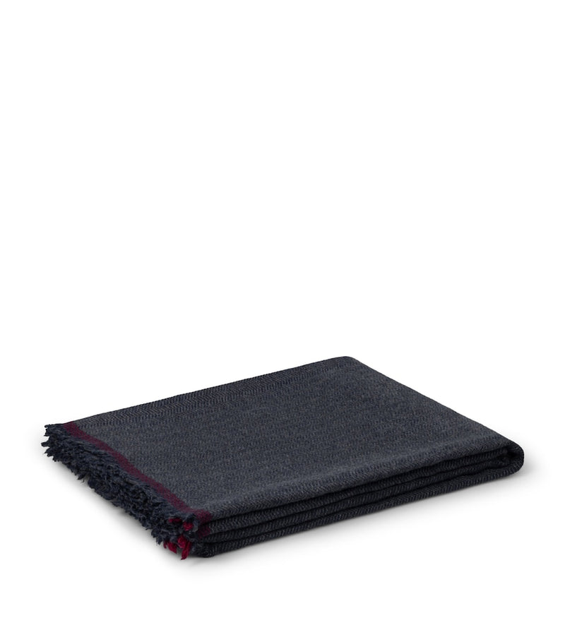 Begg x Co Calli cashmere merino throw 130x180cm - British product