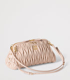 Miu Miu nappa leather Matelassé clutch bag, UK version